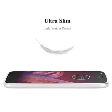 Motorola MOTO Z2 Suojakuori Kotelo (Hopea)