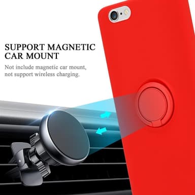 iPhone 6 PLUS / 6S PLUS Suojakuori Kotelo (Punainen)