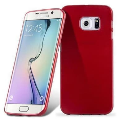 Samsung Galaxy S6 EDGE Suojakuori Kotelo (Punainen)