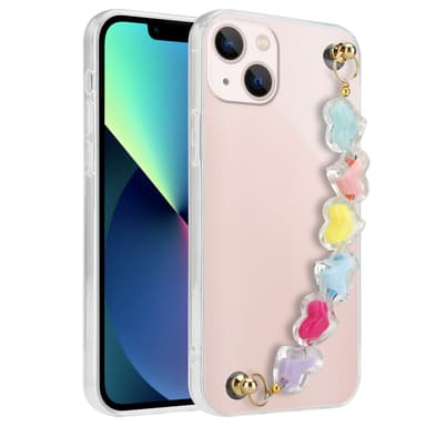 iPhone 13 MINI Suojakuori Kotelo (Läpinäkyvä)