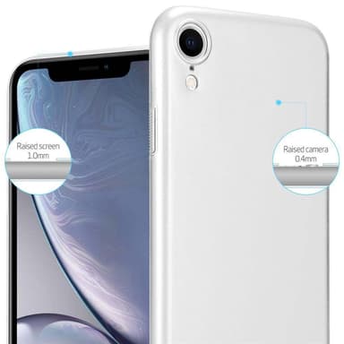 iPhone XR Suojakuori Kotelo Cover (Hopea)