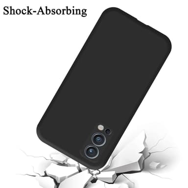 OnePlus Nord 2 5G Suojakuori Kotelo Case (Musta)