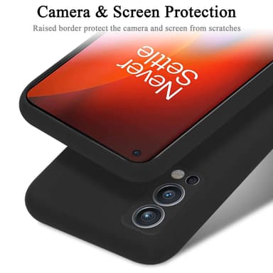 OnePlus Nord 2 5G Suojakuori Kotelo Case (Musta)