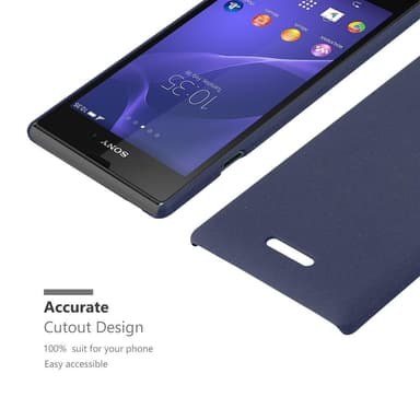 Sony Xperia T3 Suojakuori Kotelo Case (Sininen)