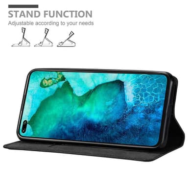 Honor View 30 PRO Suojakuori Lompakkokotelo (Musta)