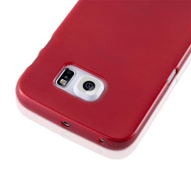 Samsung Galaxy S6 EDGE Suojakuori Kotelo (Punainen)