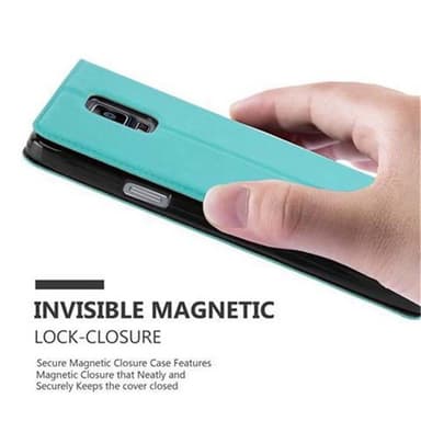 Lompakkokotelo Samsung Galaxy NOTE 4 Case (Turkoosi)