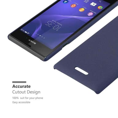 Sony Xperia T3 Suojakuori Kotelo Case (Sininen)