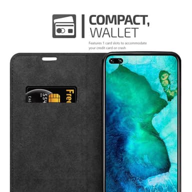 Honor View 30 PRO Suojakuori Lompakkokotelo (Musta)