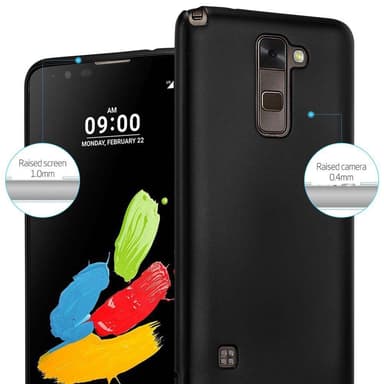 LG STYLUS 2 Suojakuori Kotelo (Musta)