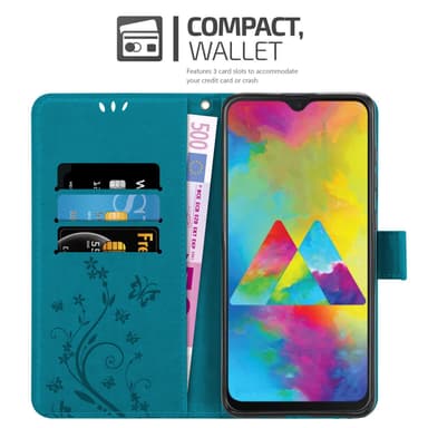 Samsung Galaxy M21 / M30s Suojakuori Lompakkokotelo