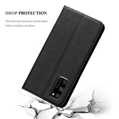 Honor View 30 PRO Suojakuori Lompakkokotelo (Musta)