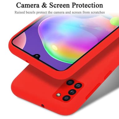 Samsung Galaxy A31 Suojakuori Kotelo (Punainen)