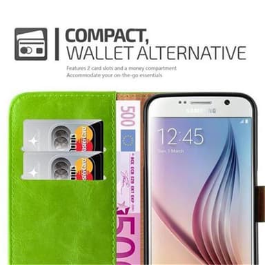 Samsung Galaxy S6 Suojakuori Lompakkokotelo Case Cover