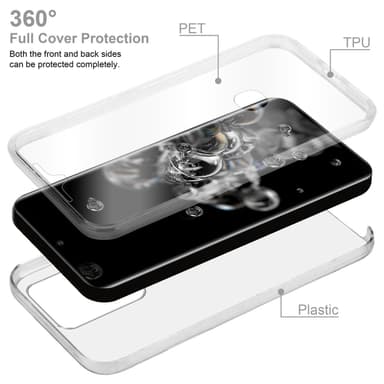 Samsung Galaxy S20 ULTRA Suojakuori Cover (Läpinäkyvä)