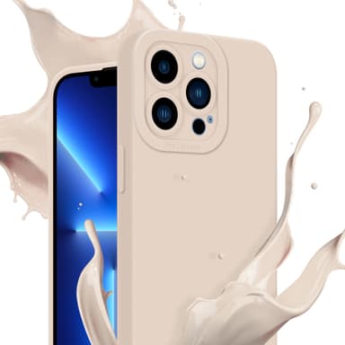 iPhone 13 PRO MAX Suojakuori Kotelo (Vaaleanpunainen)