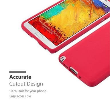 Suojakuori Samsung Galaxy NOTE 3 Kotelo (Punainen)