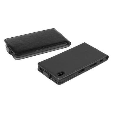 Sony Xperia Z5 Suojakuori Lompakkokotelo (Musta)