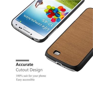 Samsung Galaxy S4 Suojakuori Kotelo (Ruskea)