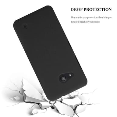 Nokia Lumia 550 Suojakuori Kotelo Case (Musta)