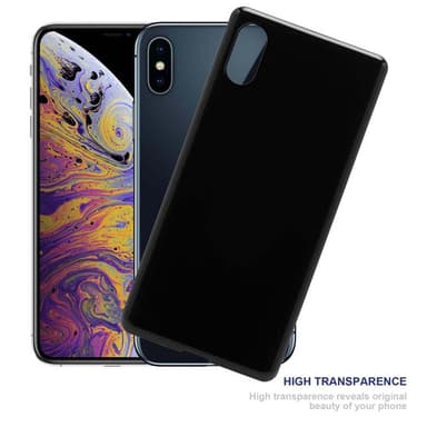 iPhone XS MAX Suojakuori Kotelo (Musta)