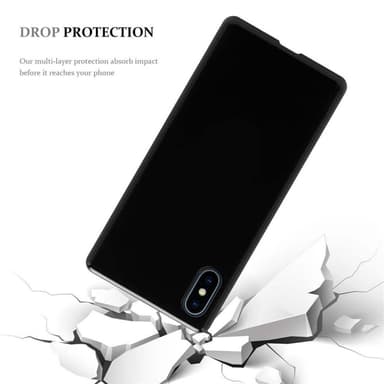 iPhone XS MAX Suojakuori Kotelo (Musta)