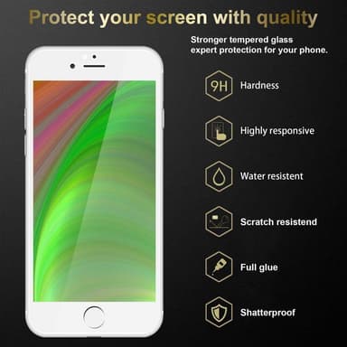 iPhone 6 / 6S Suojakalvo Karkaistu lasi Näytönsuoja