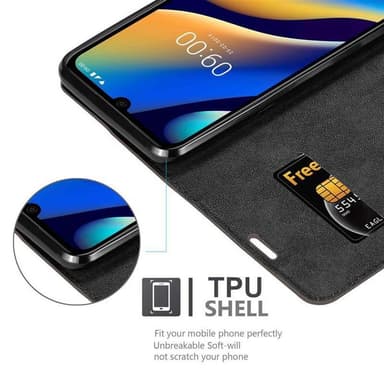 WIKO VIEW 3 LITE Suojakuori Lompakkokotelo (Ruskea)