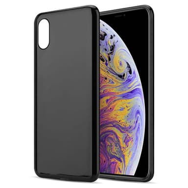 iPhone XS MAX Suojakuori Kotelo (Musta)