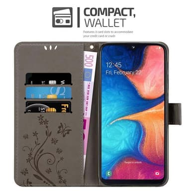 Samsung Galaxy A10e / A20e Suojakuori Lompakkokotelo