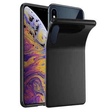 iPhone XS MAX Suojakuori Kotelo (Musta)
