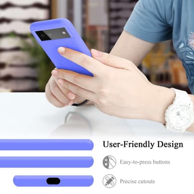 Google PIXEL 6 Suojakuori Kotelo Case (Violetti)