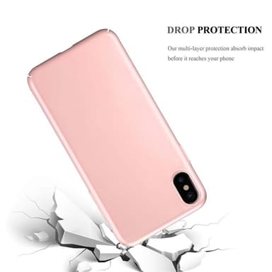 iPhone XS MAX Suojakuori Kotelo Cover (Vaaleanpunainen)