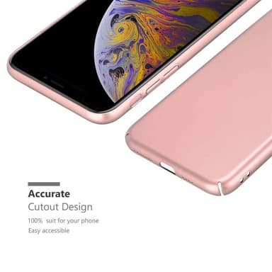 iPhone XS MAX Suojakuori Kotelo Cover (Vaaleanpunainen)