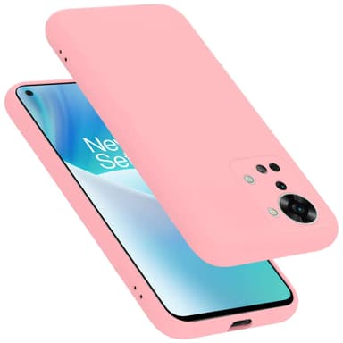 OnePlus Nord 2T Suojakuori Kotelo (Vaaleanpunainen)