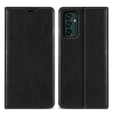 Samsung Galaxy M13 4G Suojakuori Lompakkokotelo (Musta)
