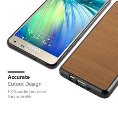 Samsung Galaxy A5 2015 Suojakuori Kotelo (Ruskea)