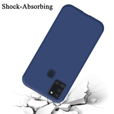 Samsung Galaxy A21s Suojakuori Kotelo (Sininen)