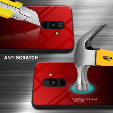 Suojakuori Samsung Galaxy A6 PLUS 2018 Kotelo (Musta)