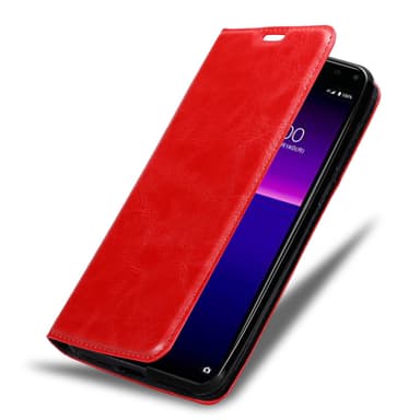 Sony Xperia 20 Suojakuori Lompakkokotelo (Punainen)