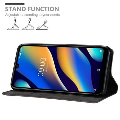 WIKO VIEW 3 LITE Suojakuori Lompakkokotelo (Ruskea)