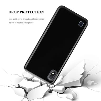 Samsung Galaxy A10 / M10 Suojakuori Kotelo (Musta)