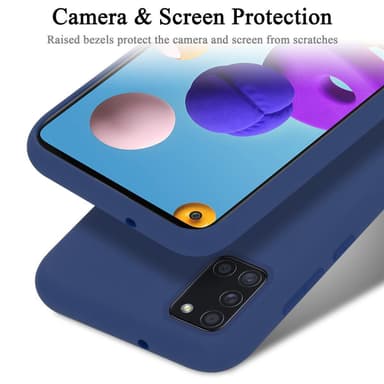 Samsung Galaxy A21s Suojakuori Kotelo (Sininen)