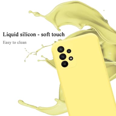 Samsung Galaxy A23 4G Suojakuori Kotelo (Keltainen)