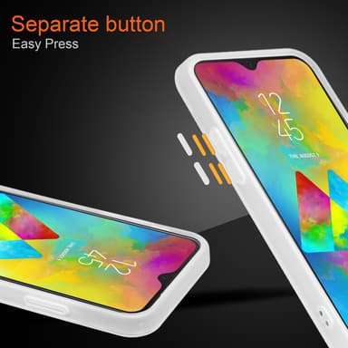Samsung Galaxy M20 Suojakuori Kotelo (Läpinäkyvä)