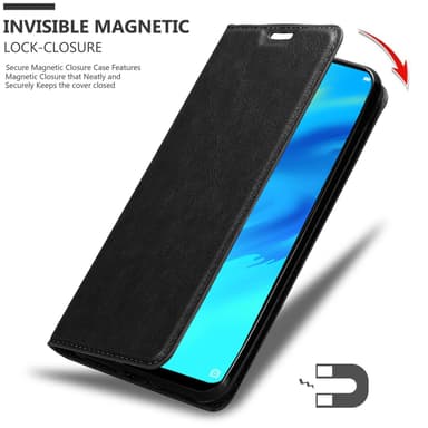 Realme 7 PRO Suojakuori Lompakkokotelo (Musta)