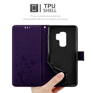 Samsung Galaxy S9 PLUS Suojakuori Lompakkokotelo