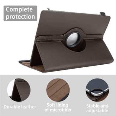 Medion LifeTab S10366 Suojakuori Kotelo (Ruskea)
