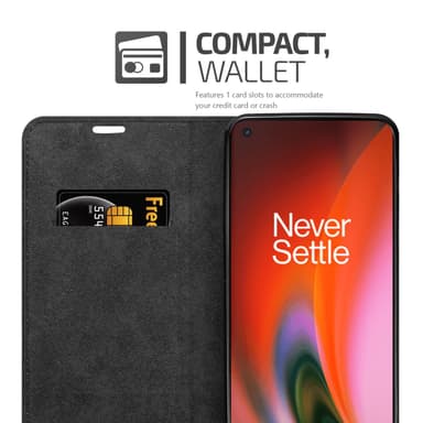 OnePlus Nord 2 5G Suojakuori Lompakkokotelo (Punainen)