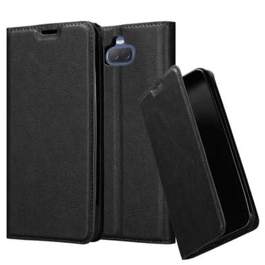 Sony Xperia 10 PLUS Suojakuori Lompakkokotelo (Musta)